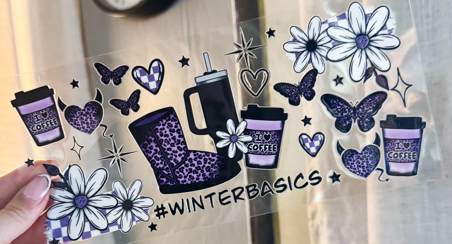 Purple Winter Basics