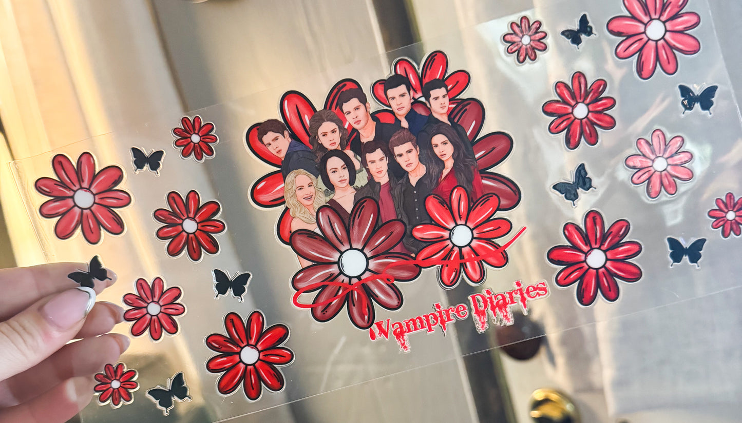 Vampire Diaries -Red Flowers