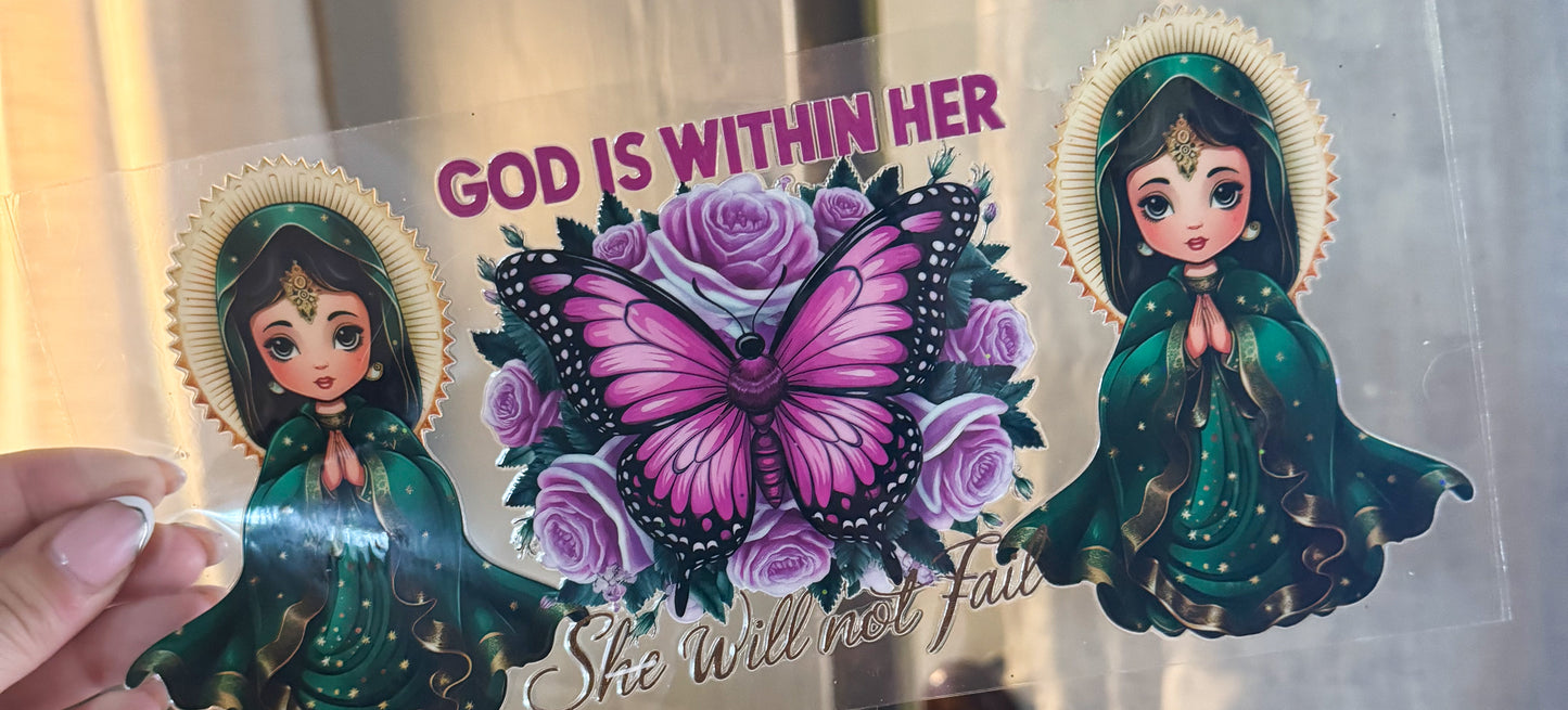 God is within her