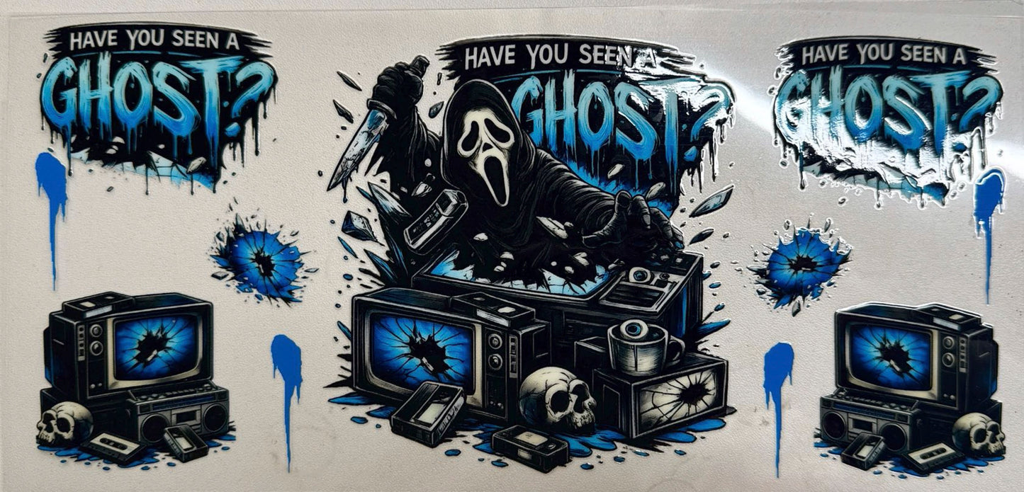 Ghost Face Blue