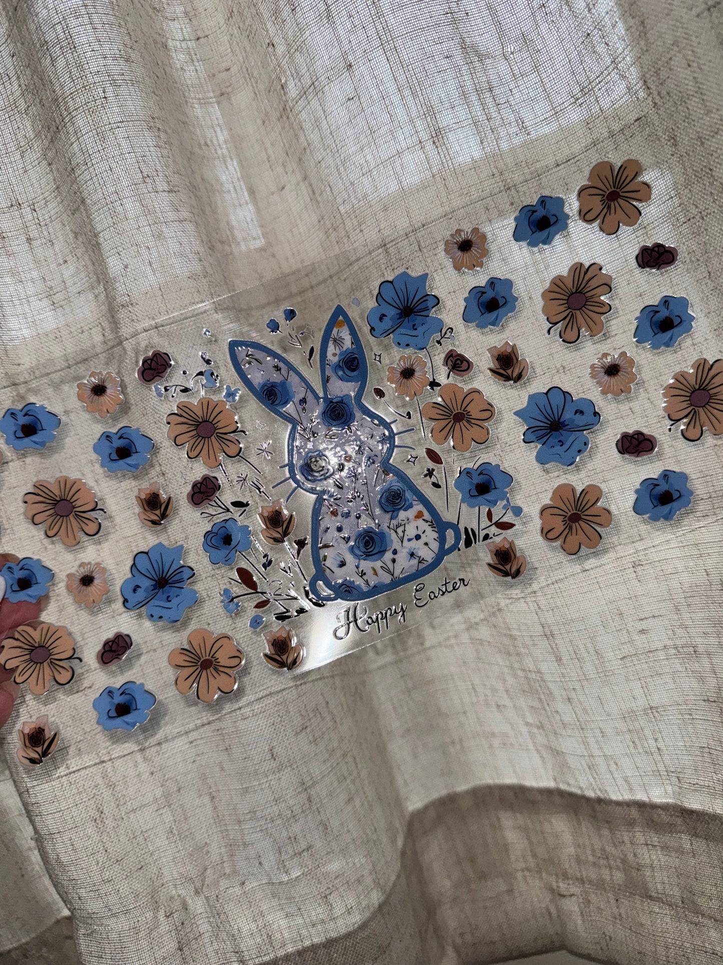 Bunny with Flowers