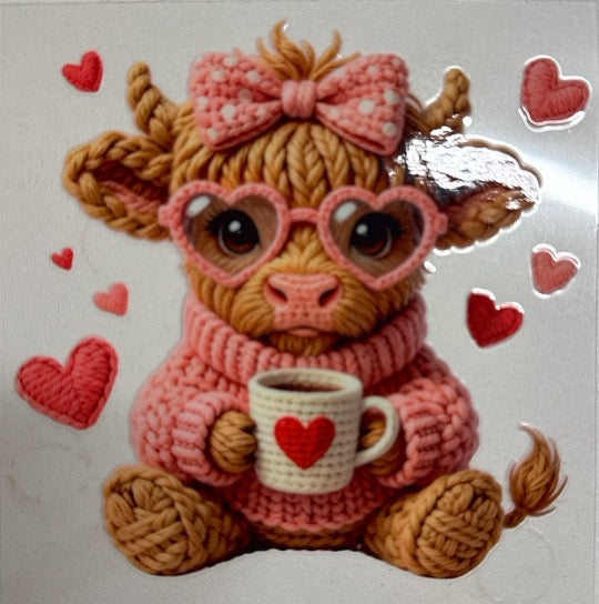 Coffee Moo DECAL