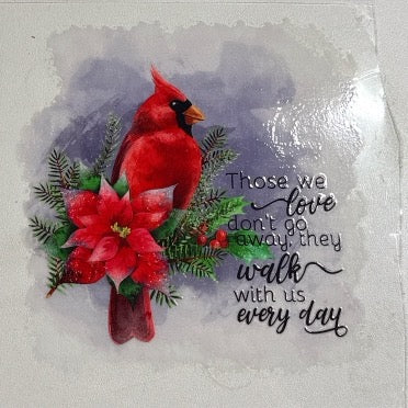 Those we love Cardinal DECAL