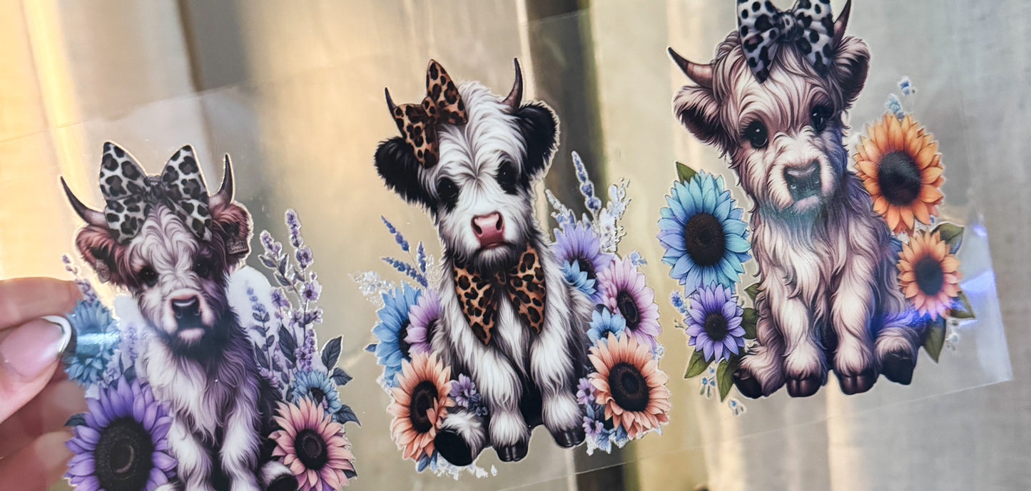 Sunflower cow