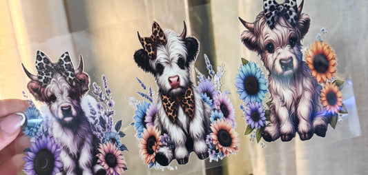 Sunflower cow