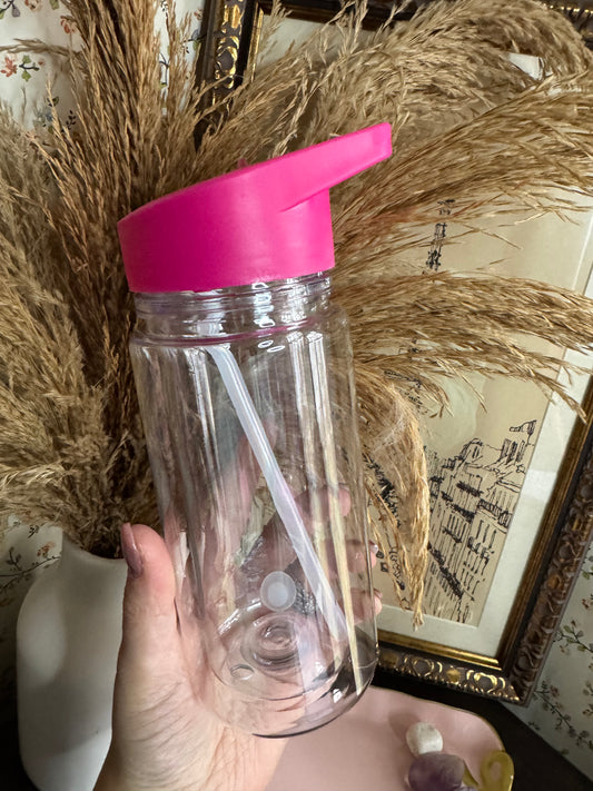 10oz Kids Snowglobe Hot pink