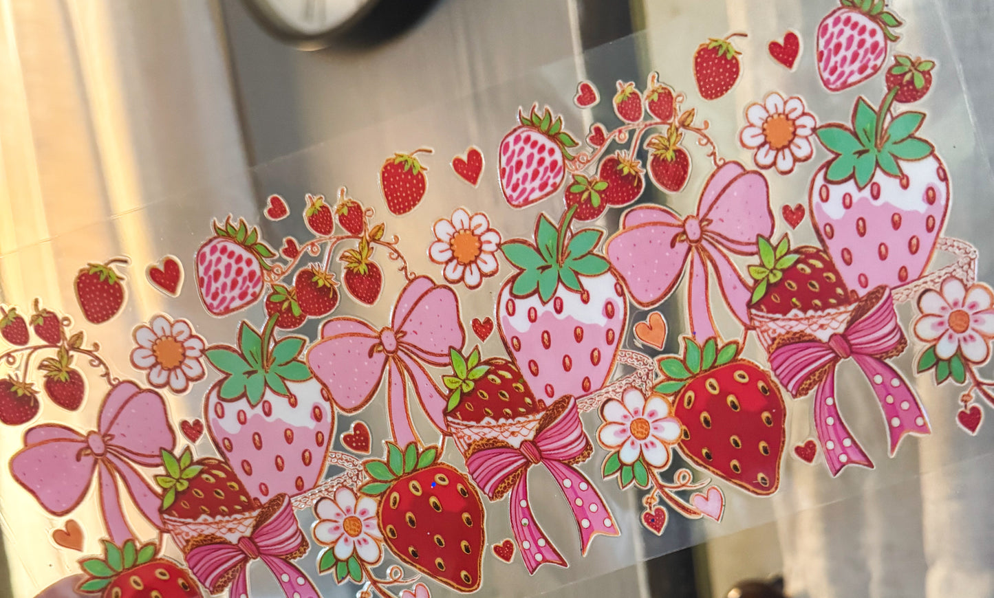 Strawberry bows