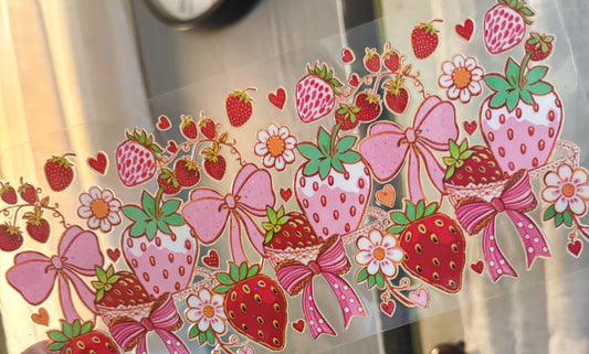 Strawberry bows