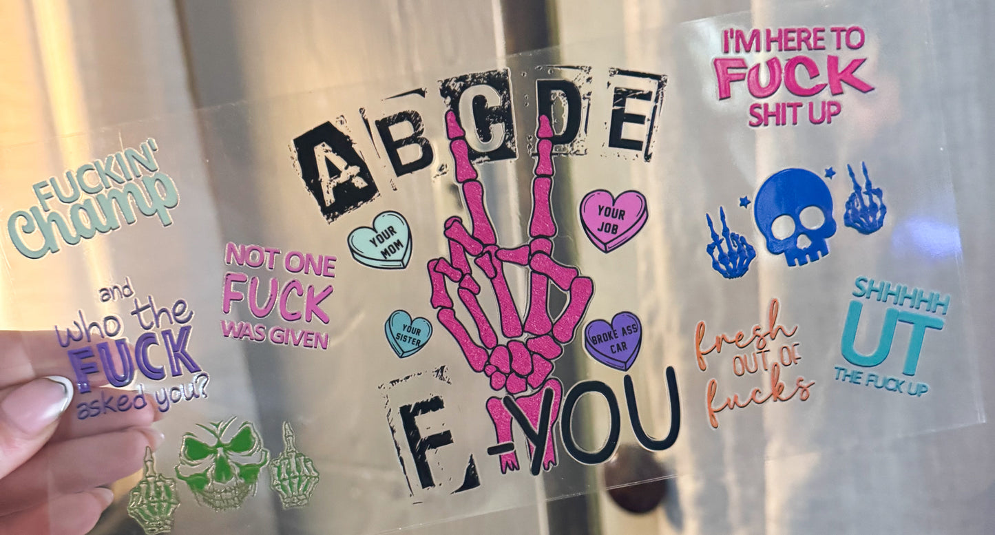 ABCDE F U
