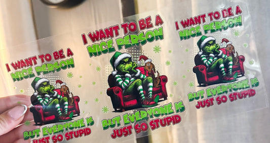 I want to be