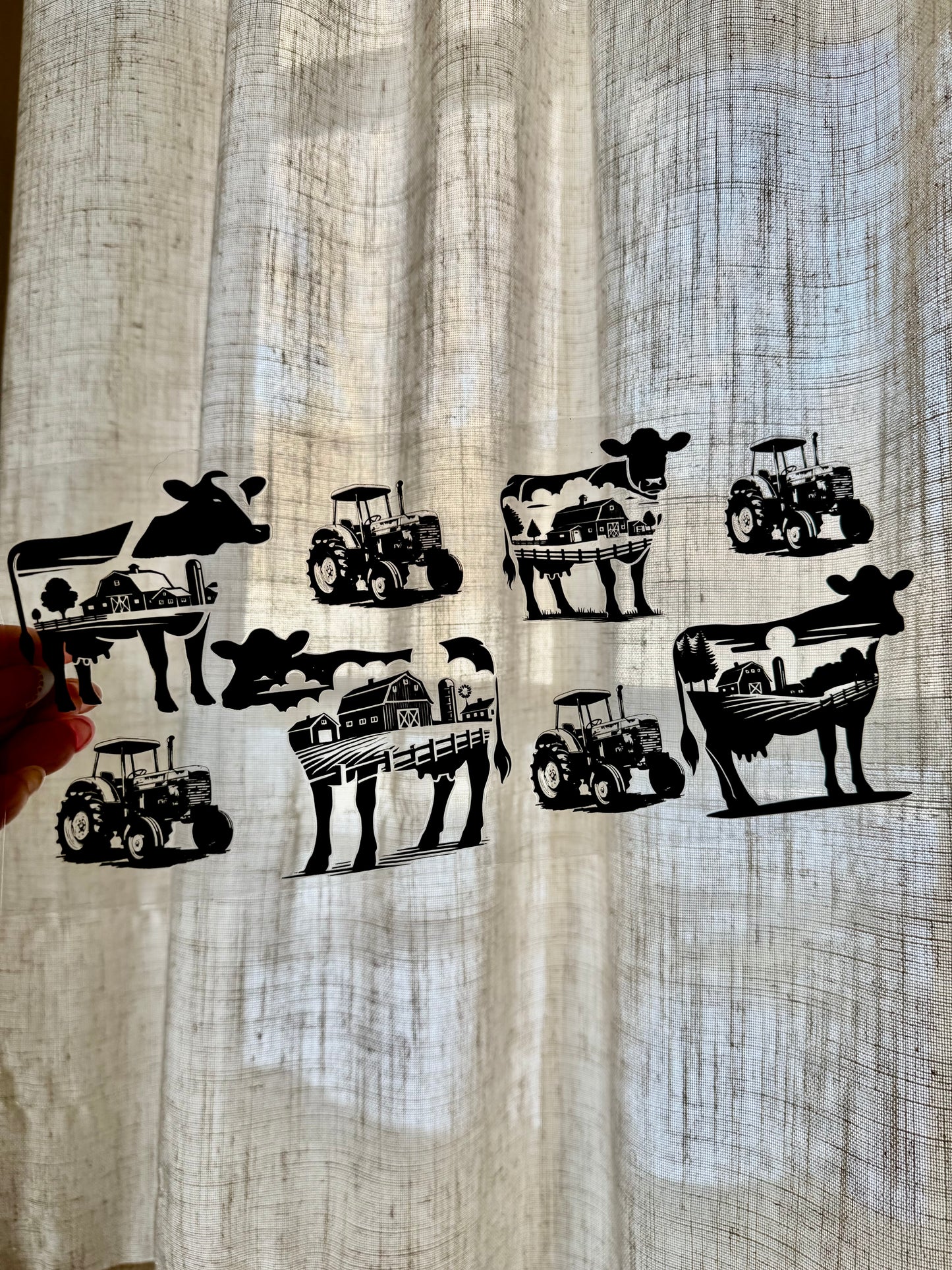 Moo Cow and Tractors