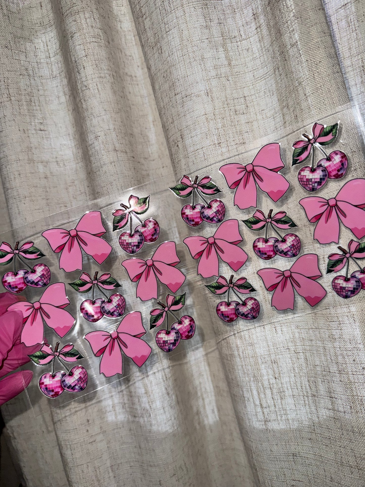 bows and cherries