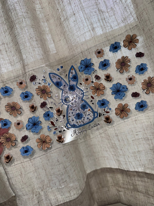 Bunny with Flowers
